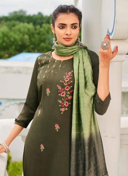 Kivi Rajwadi Festive Wear Designer Kurti With Pant And Dupatta Collection Catalog